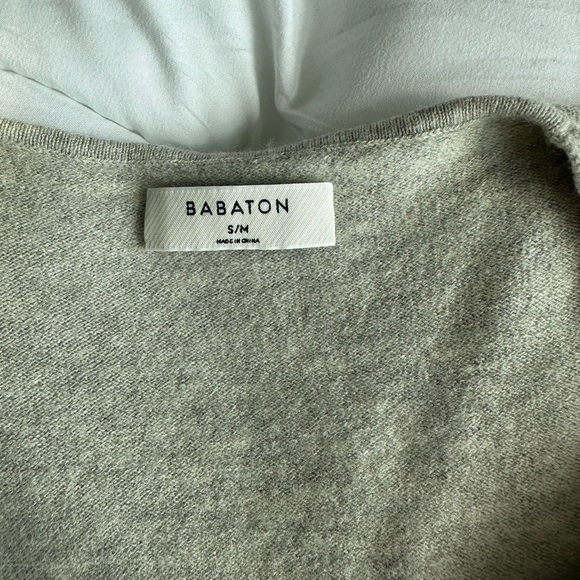 Babaton Light Gray Knit Top - Picture 5 of 5